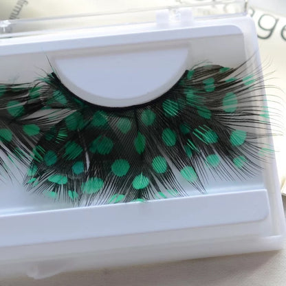 Cils adhésives colorés