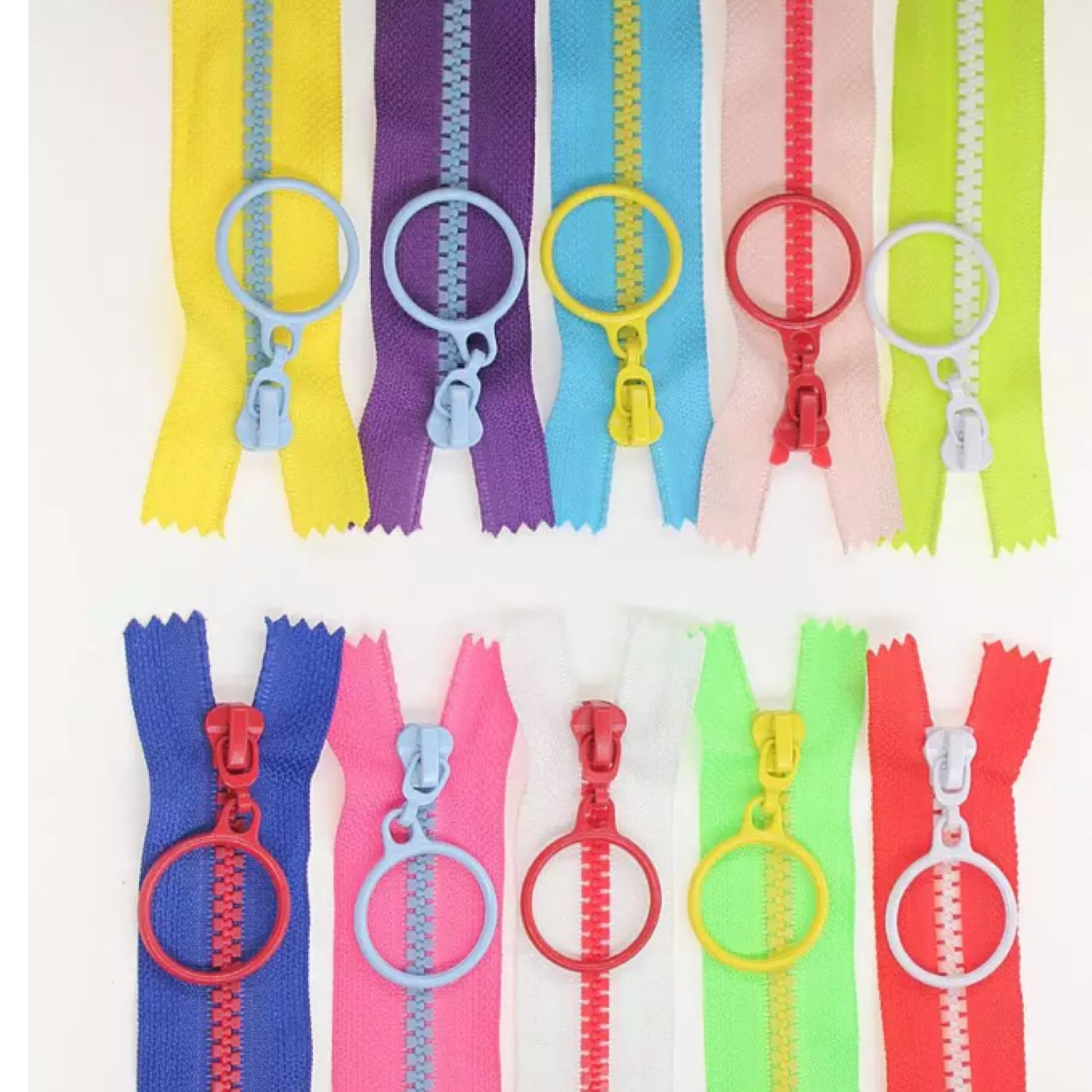 Fermeture éclaire diverse